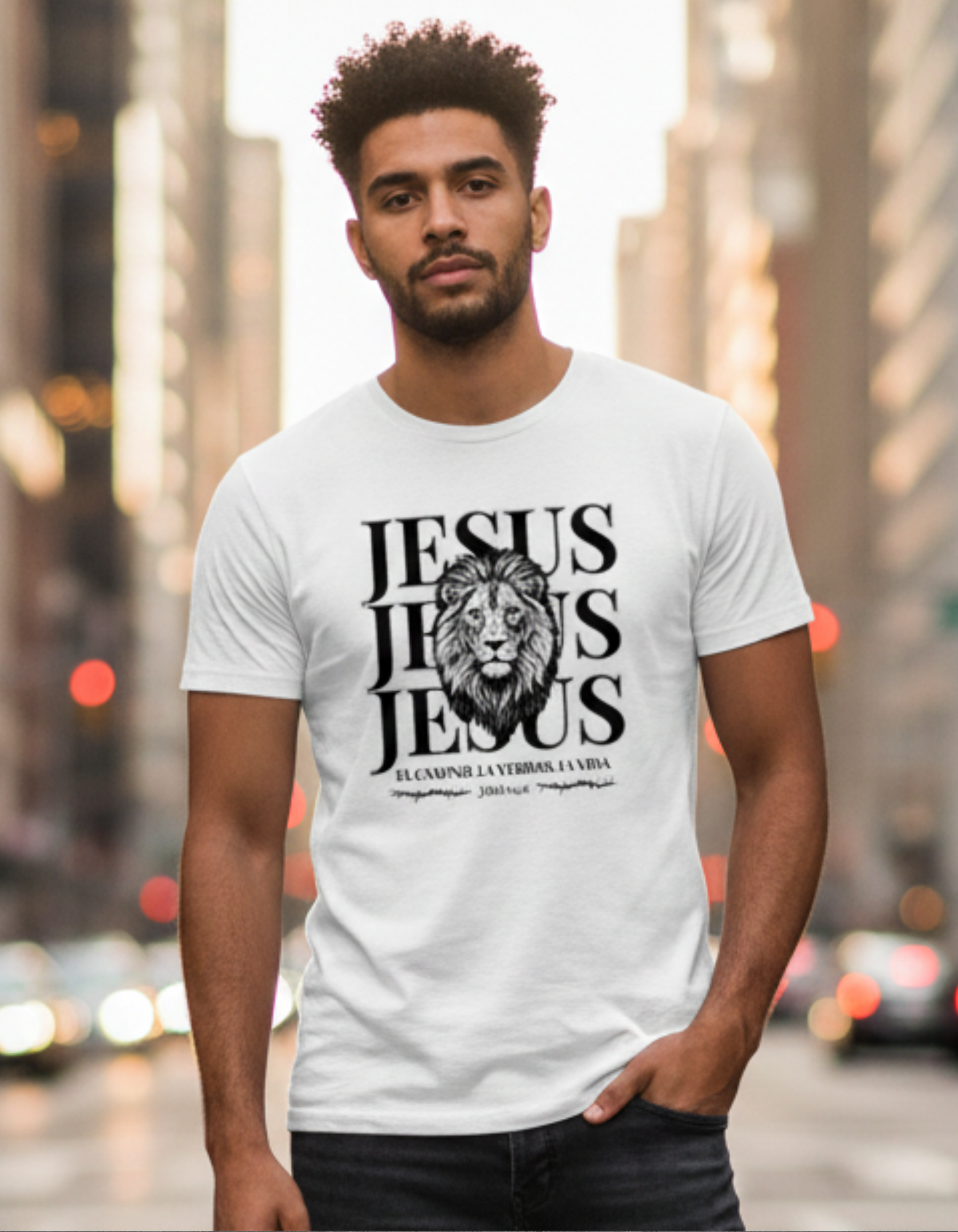 Camiseta “Jesús: El Camino, La Verdad y La Vida” – Juan 14:6
