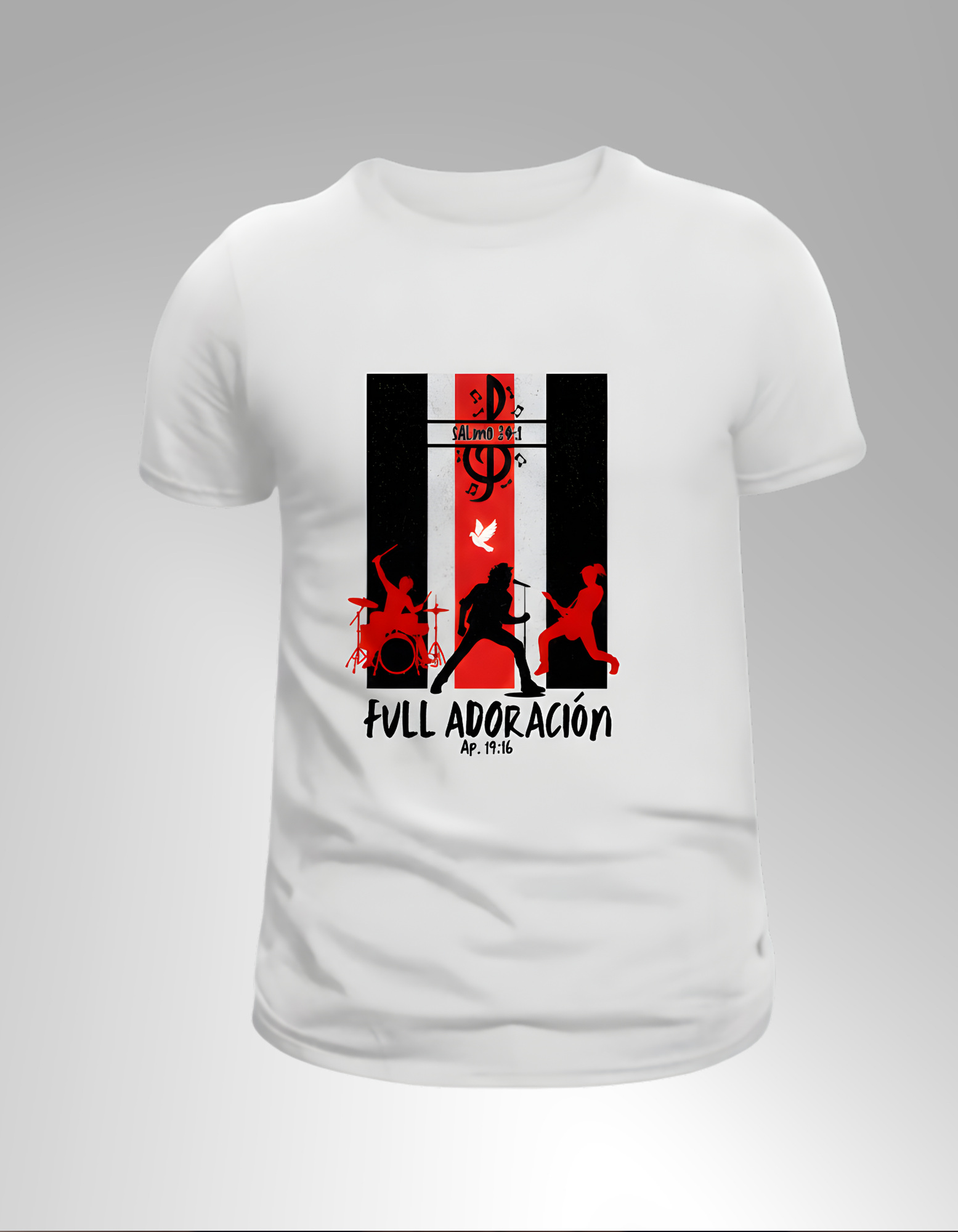 Camiseta “Full Adoración” – Salmo 34:1