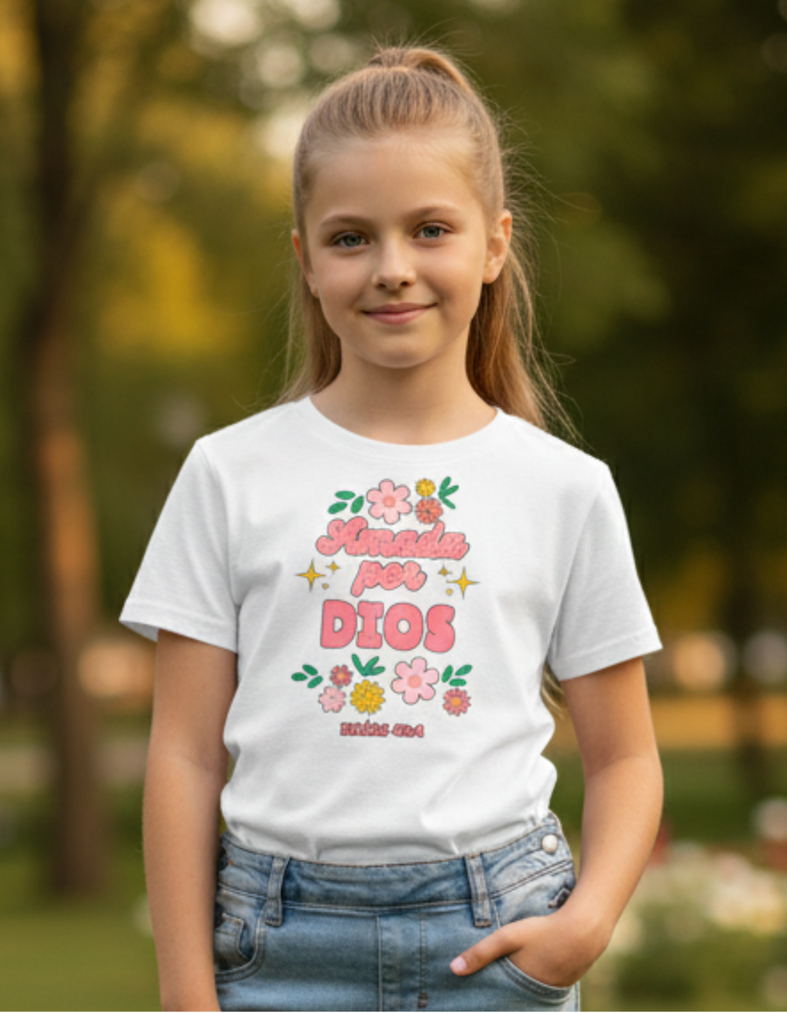 Camiseta “Amada por Dios” – Isaías 43:4