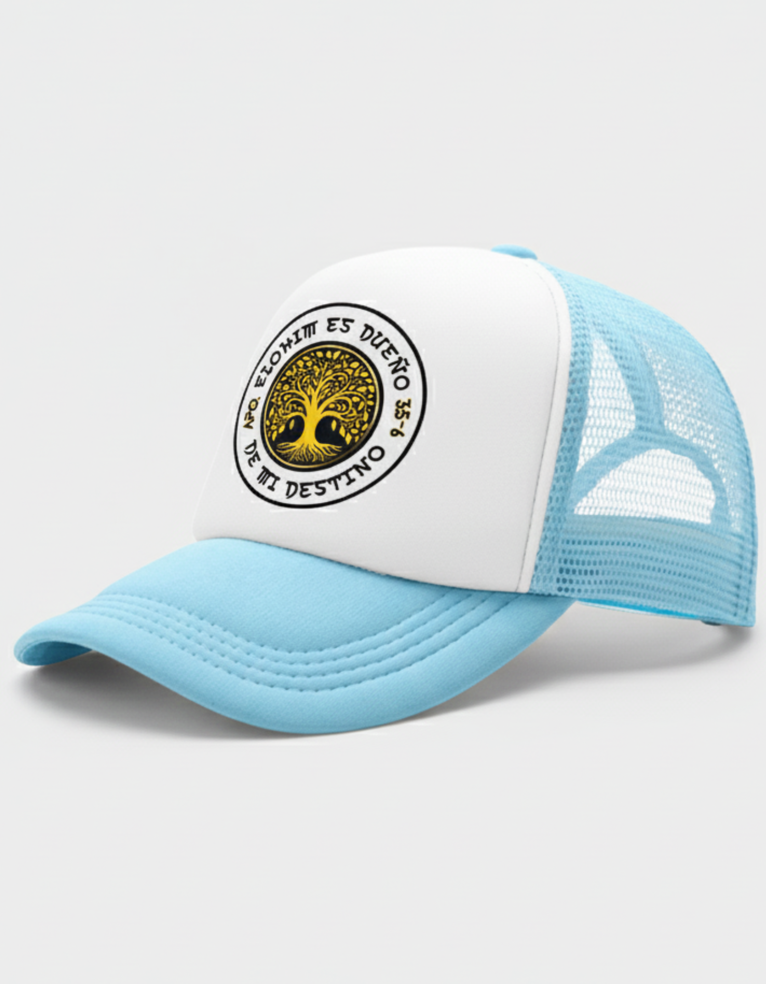 Gorra cristiana Elihim es dueño de mi destino | Apocalipsis 3:5–6