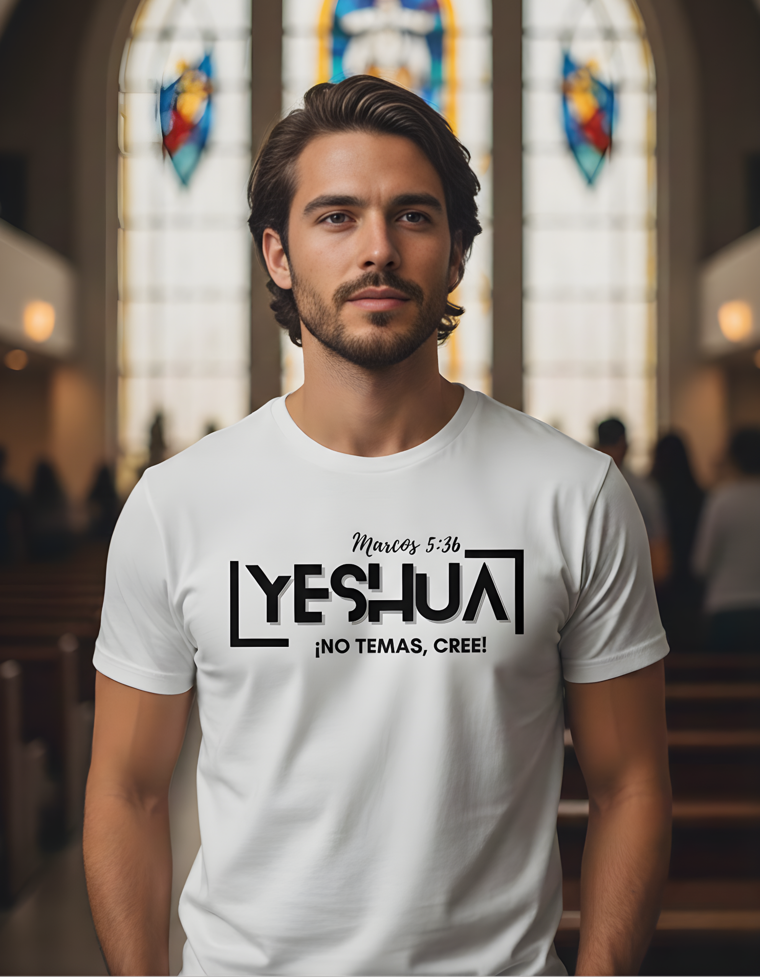 Camiseta “YESHUA – ¡No temas, cree!”