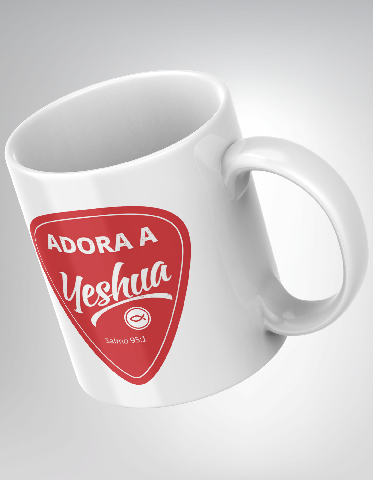 Mug “Adora a Yeshua” – Salmo 95:1