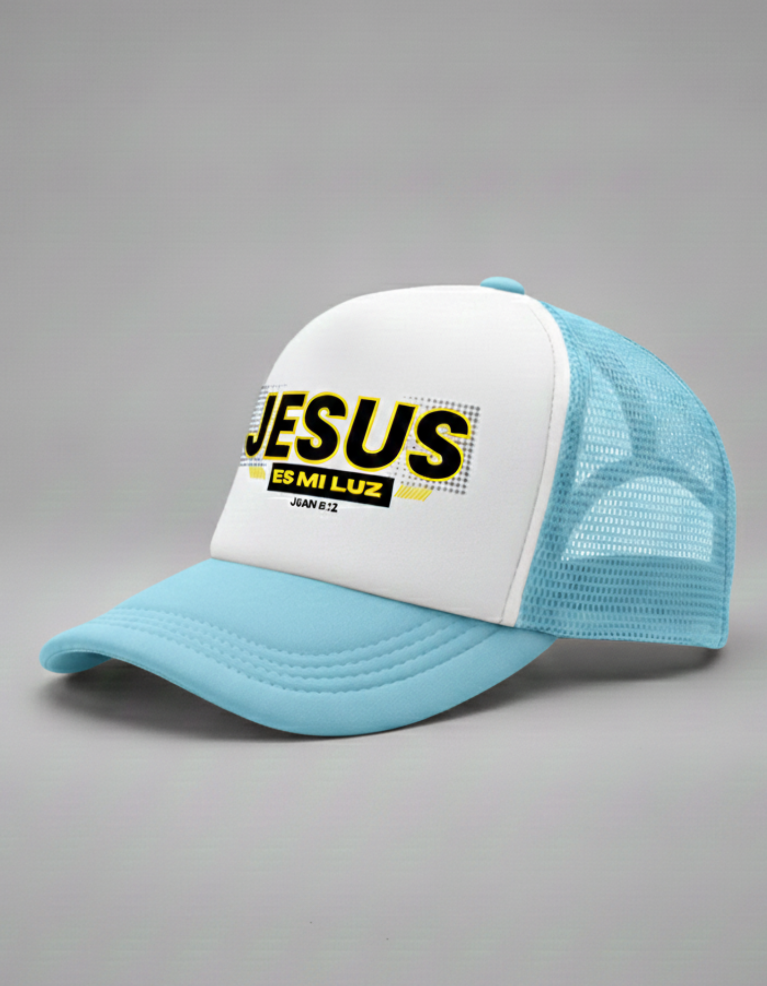 Gorra cristiana “Jesús es mi luz” – Juan 8:12