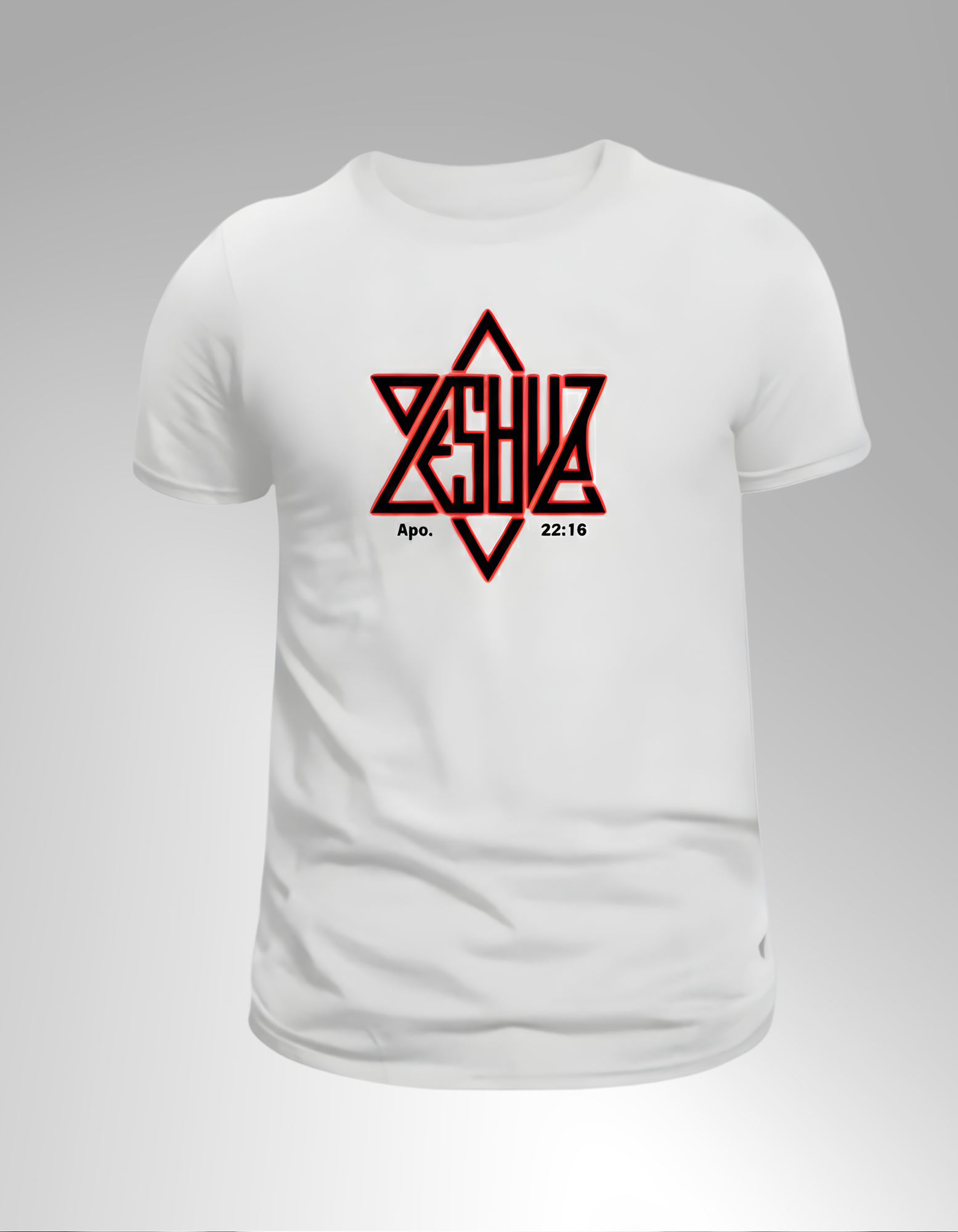 Camiseta “Yeshua – La Estrella Resplandeciente” – Apocalipsis 22:16