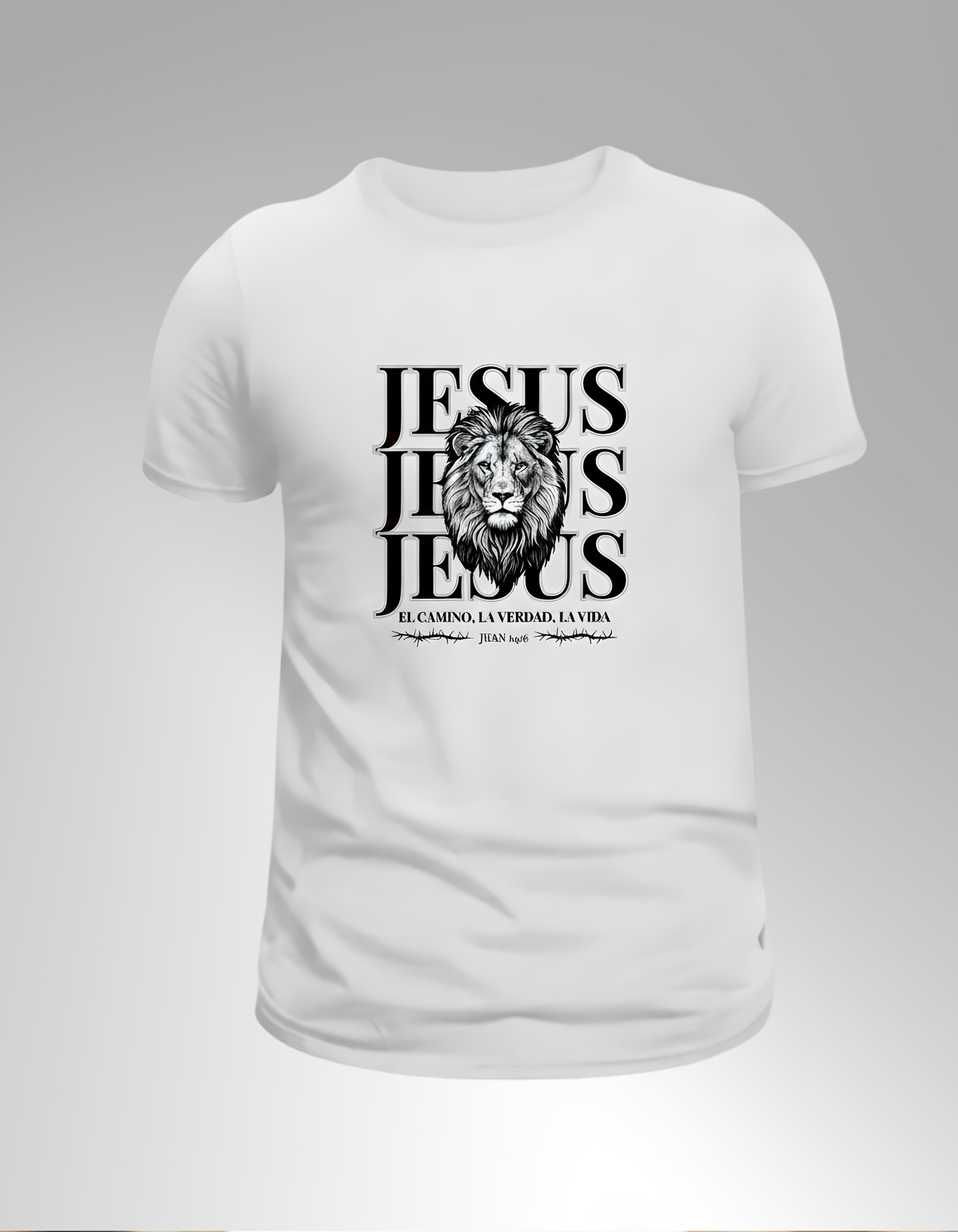 Camiseta “Jesús: El Camino, La Verdad y La Vida” – Juan 14:6