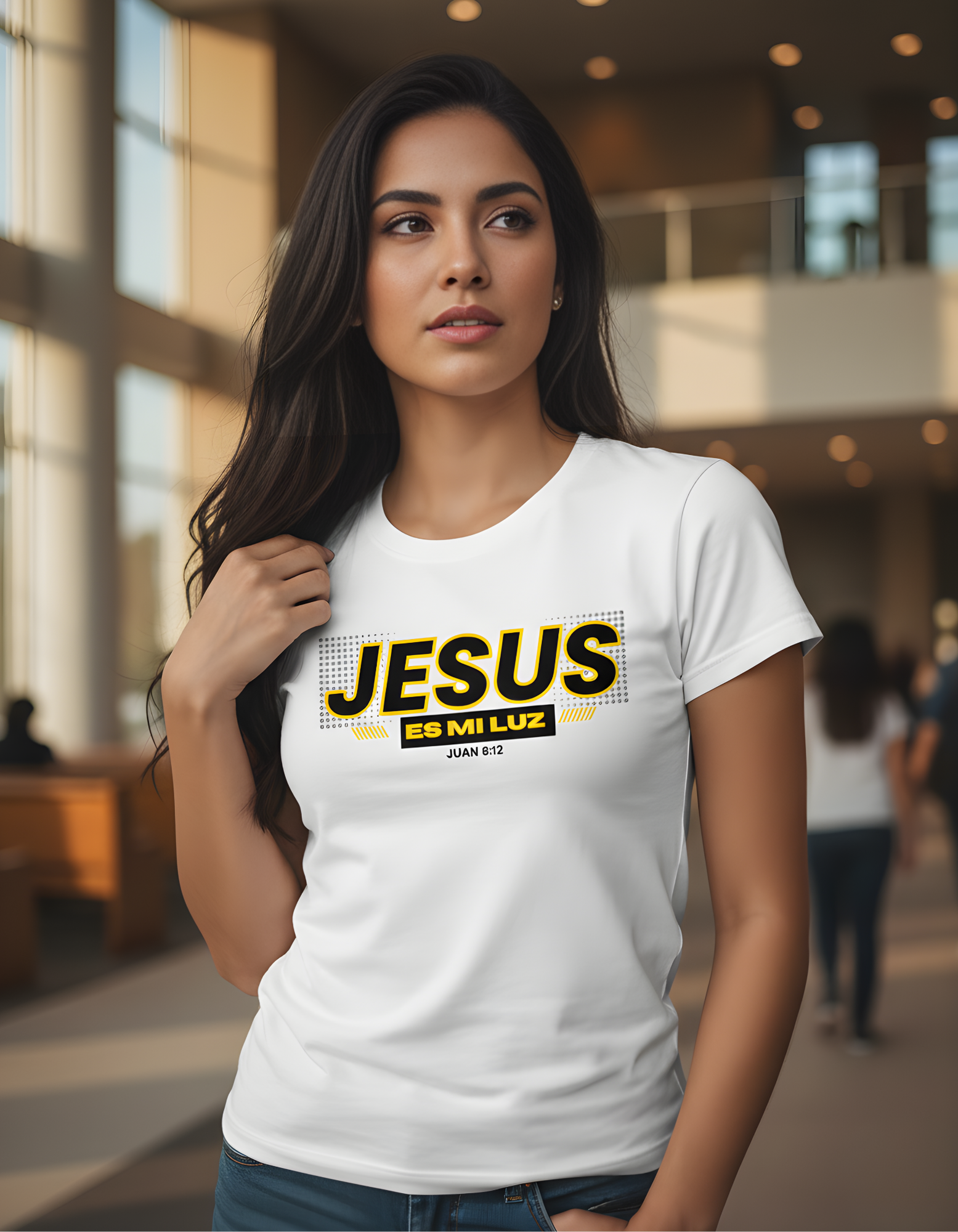 Camiseta “JESUS – Es mi luz”