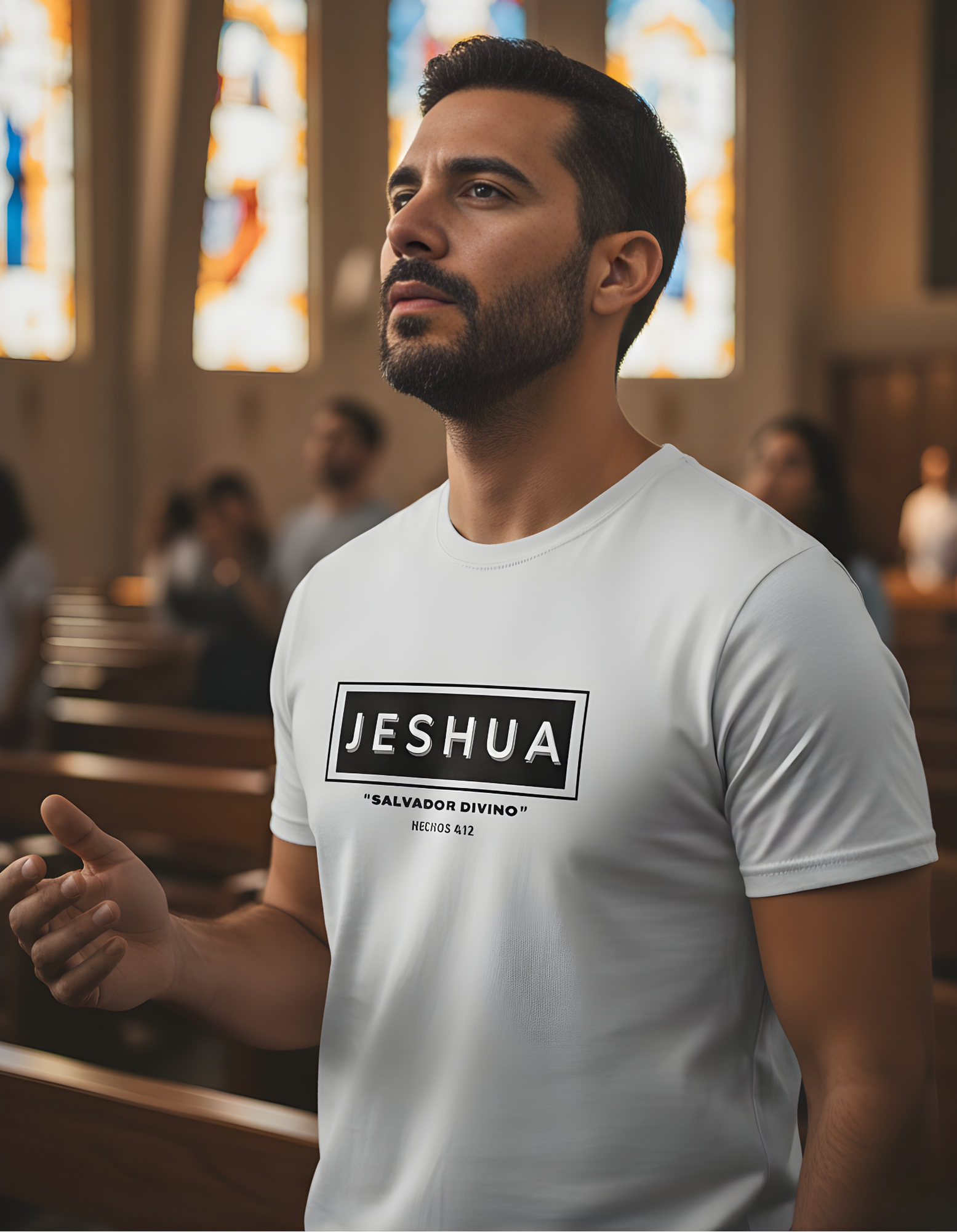 Camiseta “YESHUA – Salvador Divino”