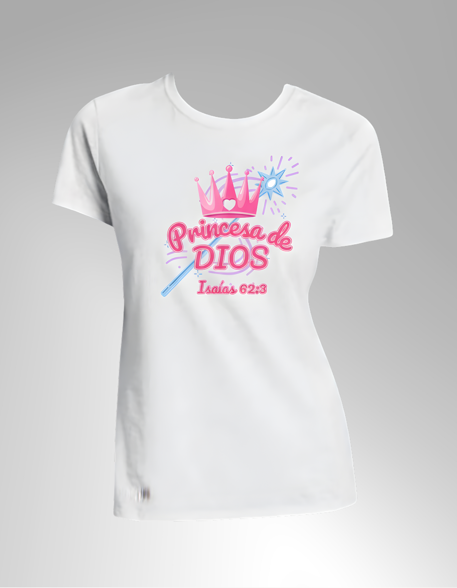 Camiseta “Princesa de Dios” – Isaías 62:3