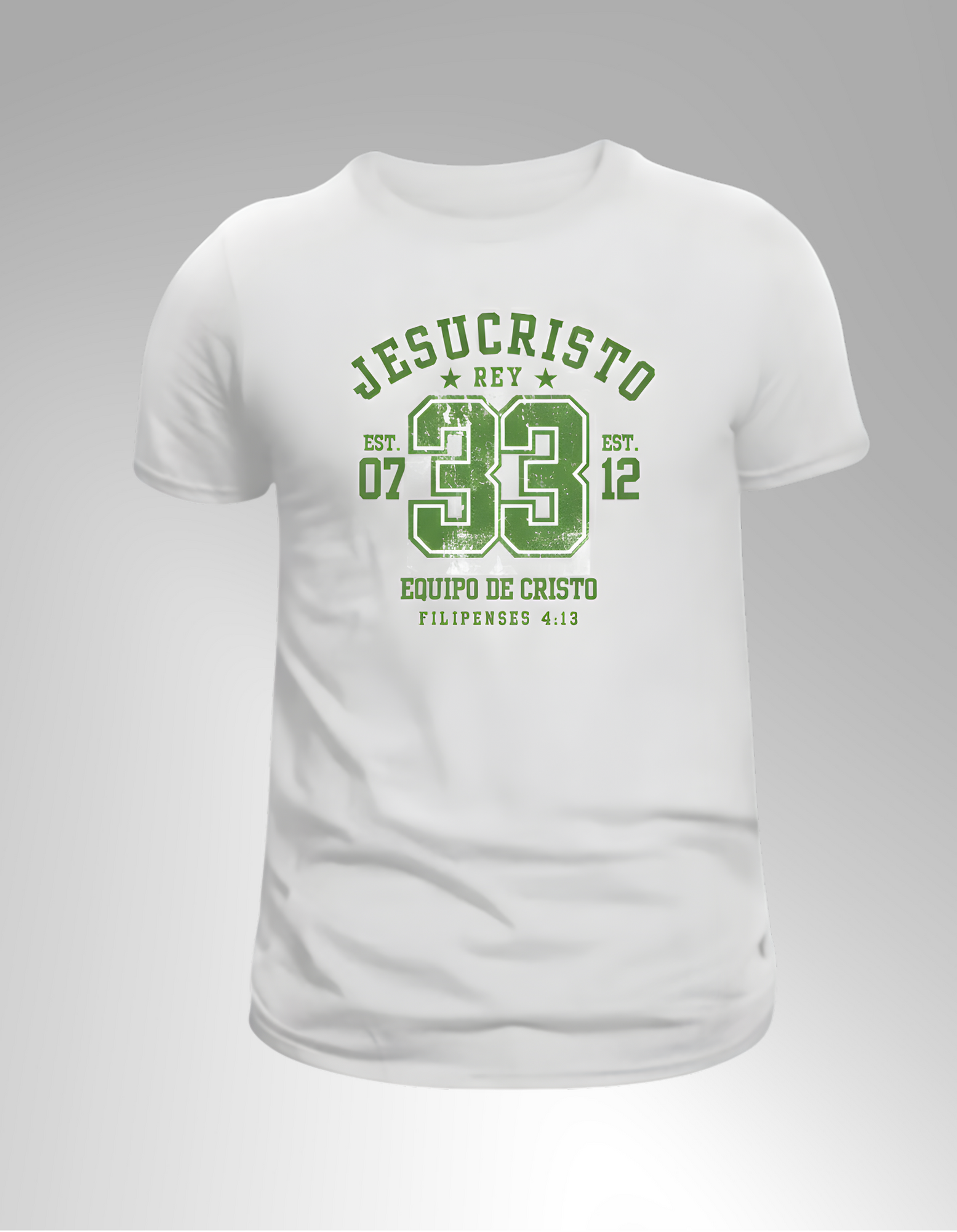 Camiseta “Jesucristo Rey 33 – Equipo de Cristo”