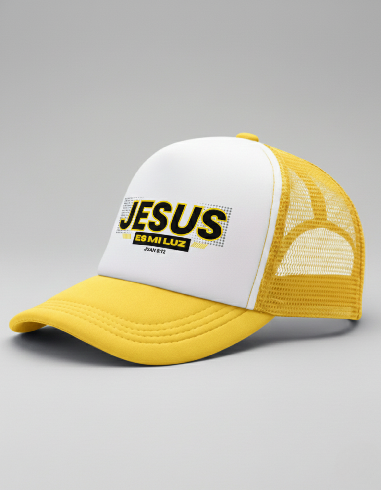 Gorra cristiana “Jesús es mi luz” – Juan 8:12