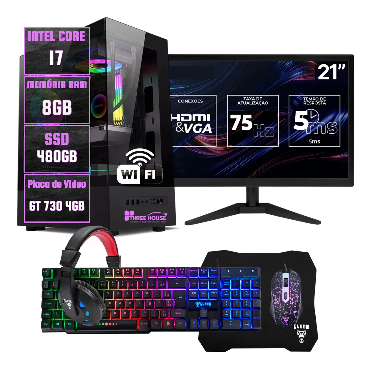 Computador Gamer Completo