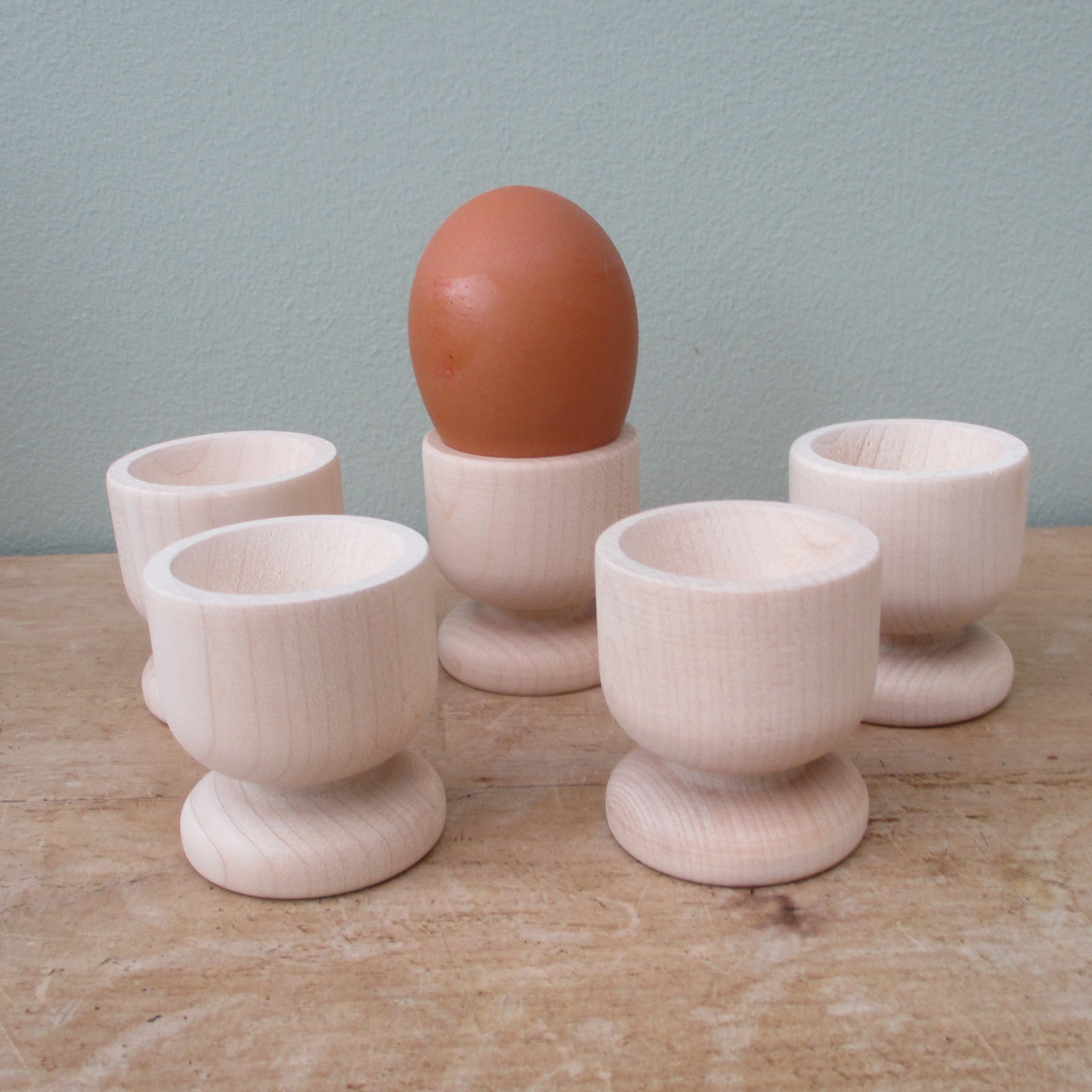 Wooden Egg Cups