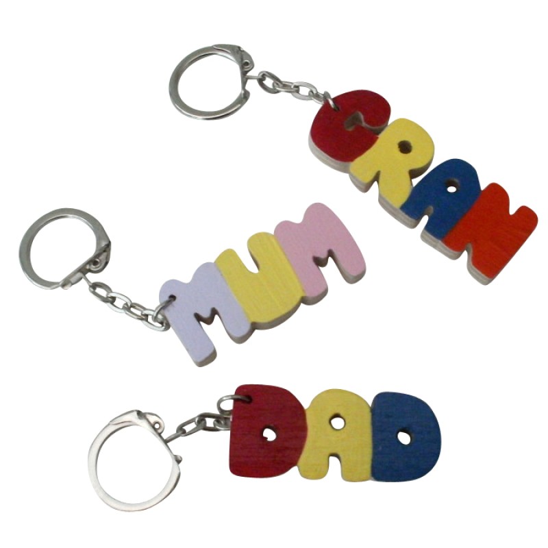 Personalised Name Keyrings