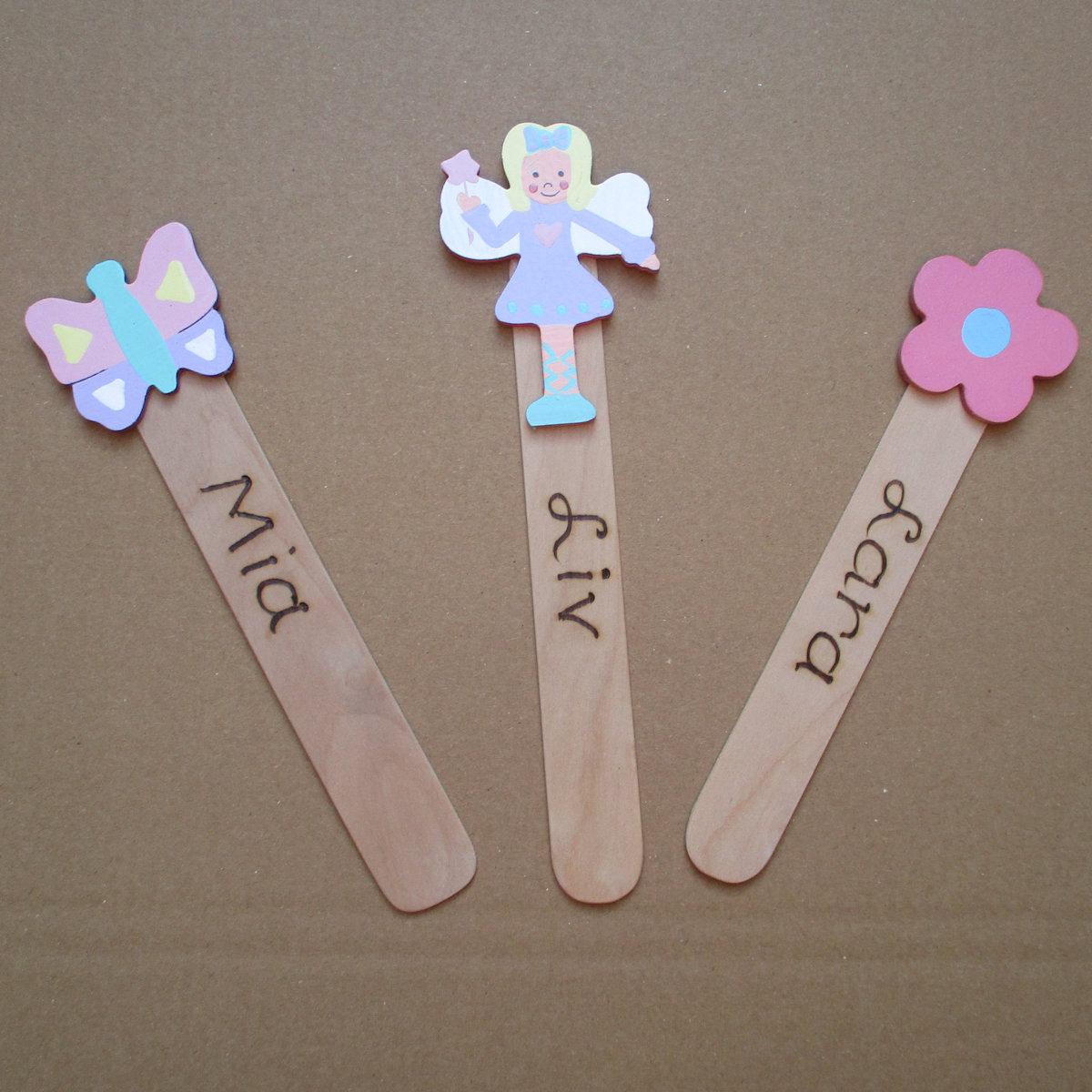 Personalised Wooden Bookmarks