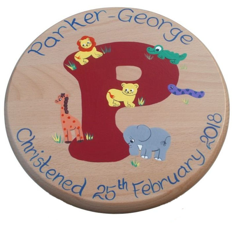 Child's Initial Stool (boy)