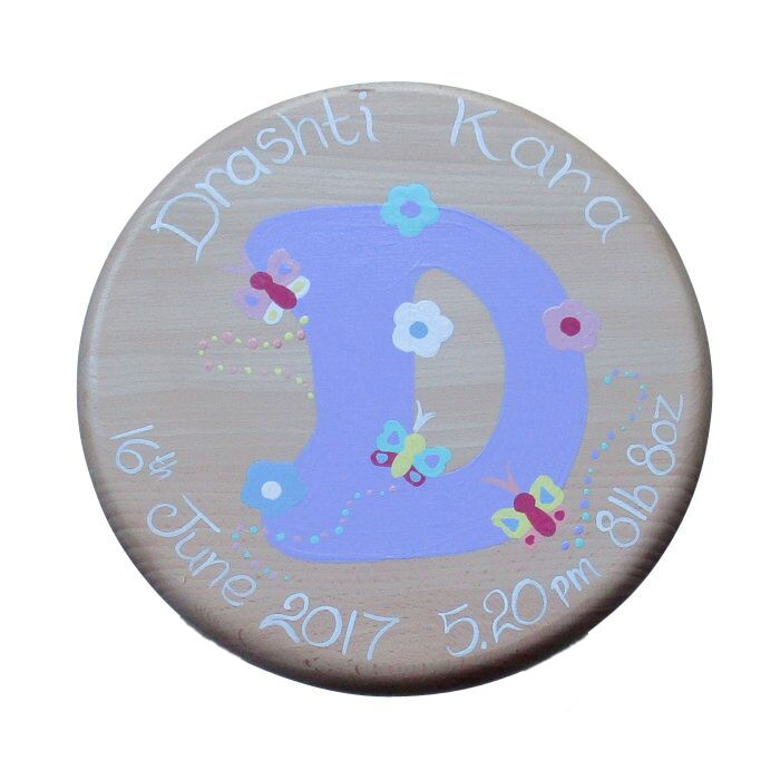 Child's Initial Stool (girl)