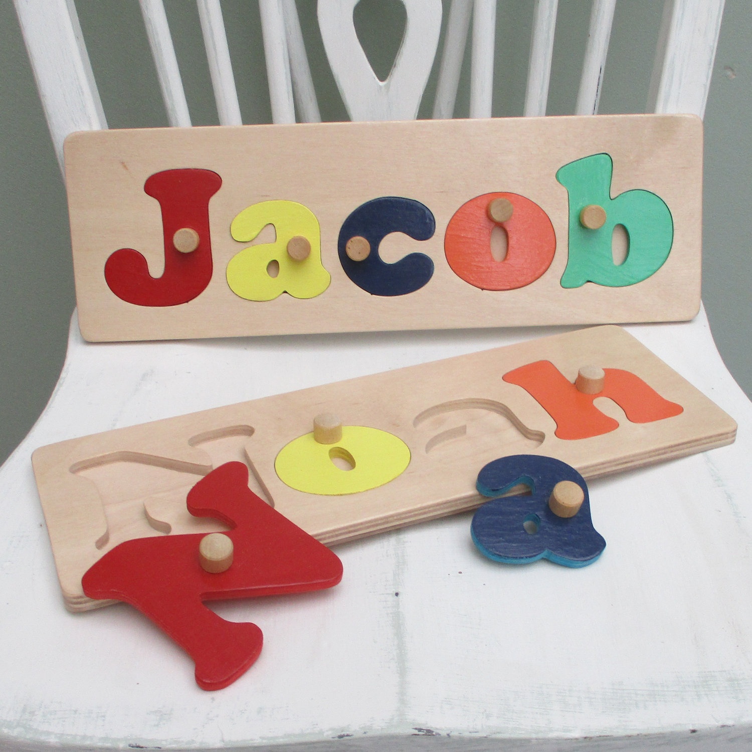 Name Tray Puzzle Board