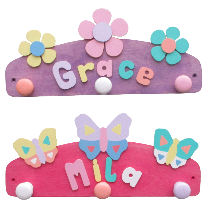 Name Hangers for Girls and Boys