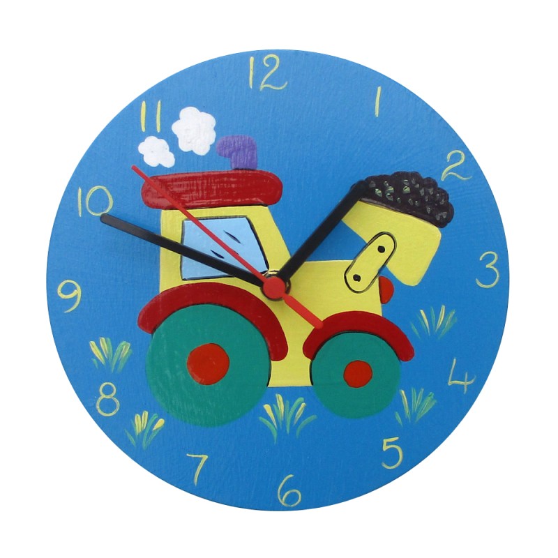 Bright Coloured Clocks