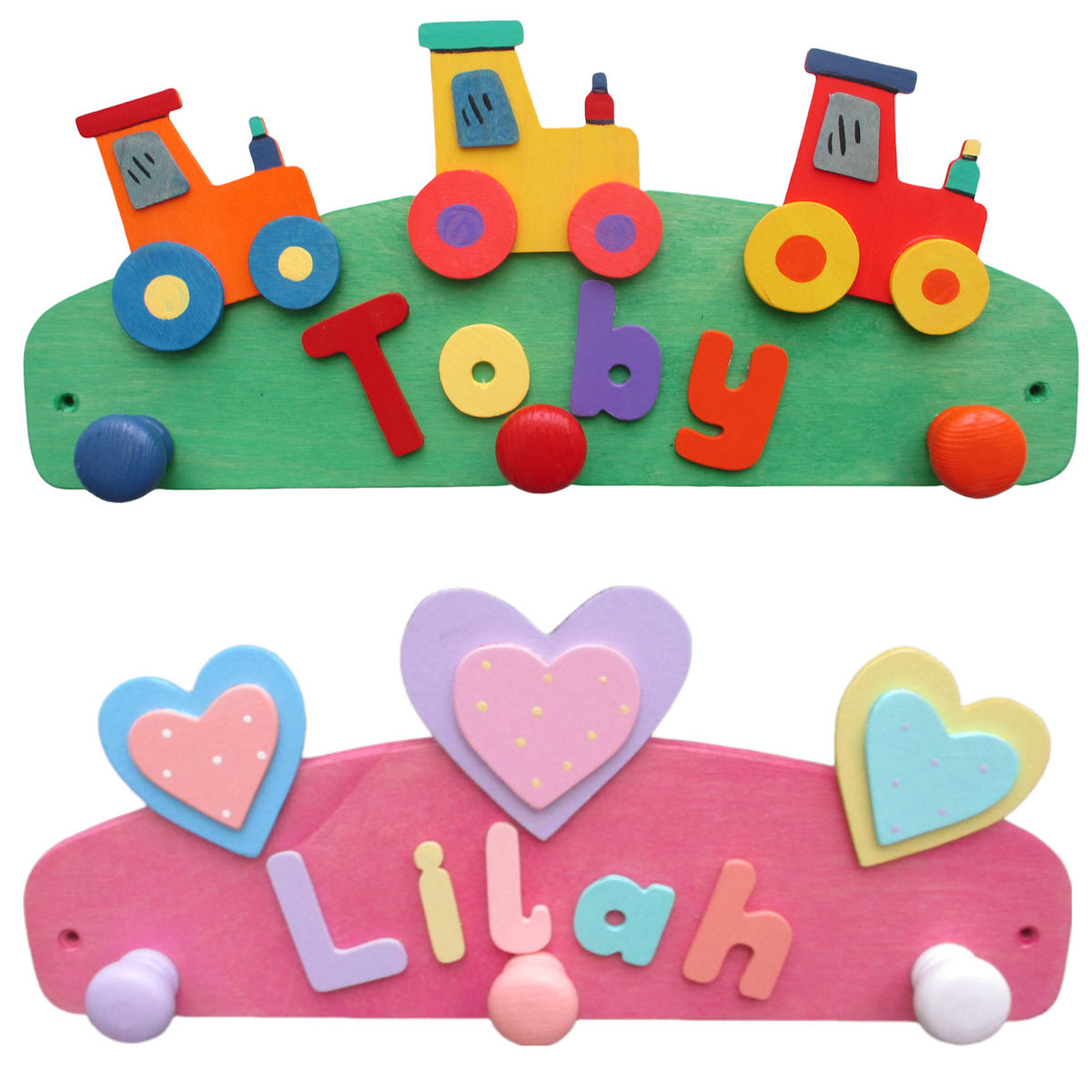 Name Hangers for Girls and Boys