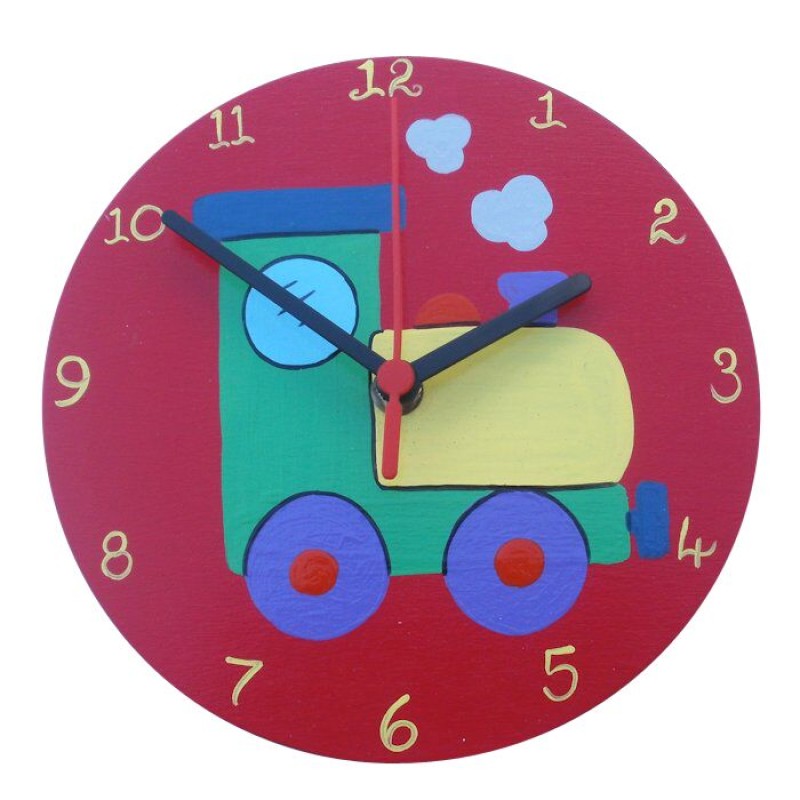 Bright Coloured Clocks