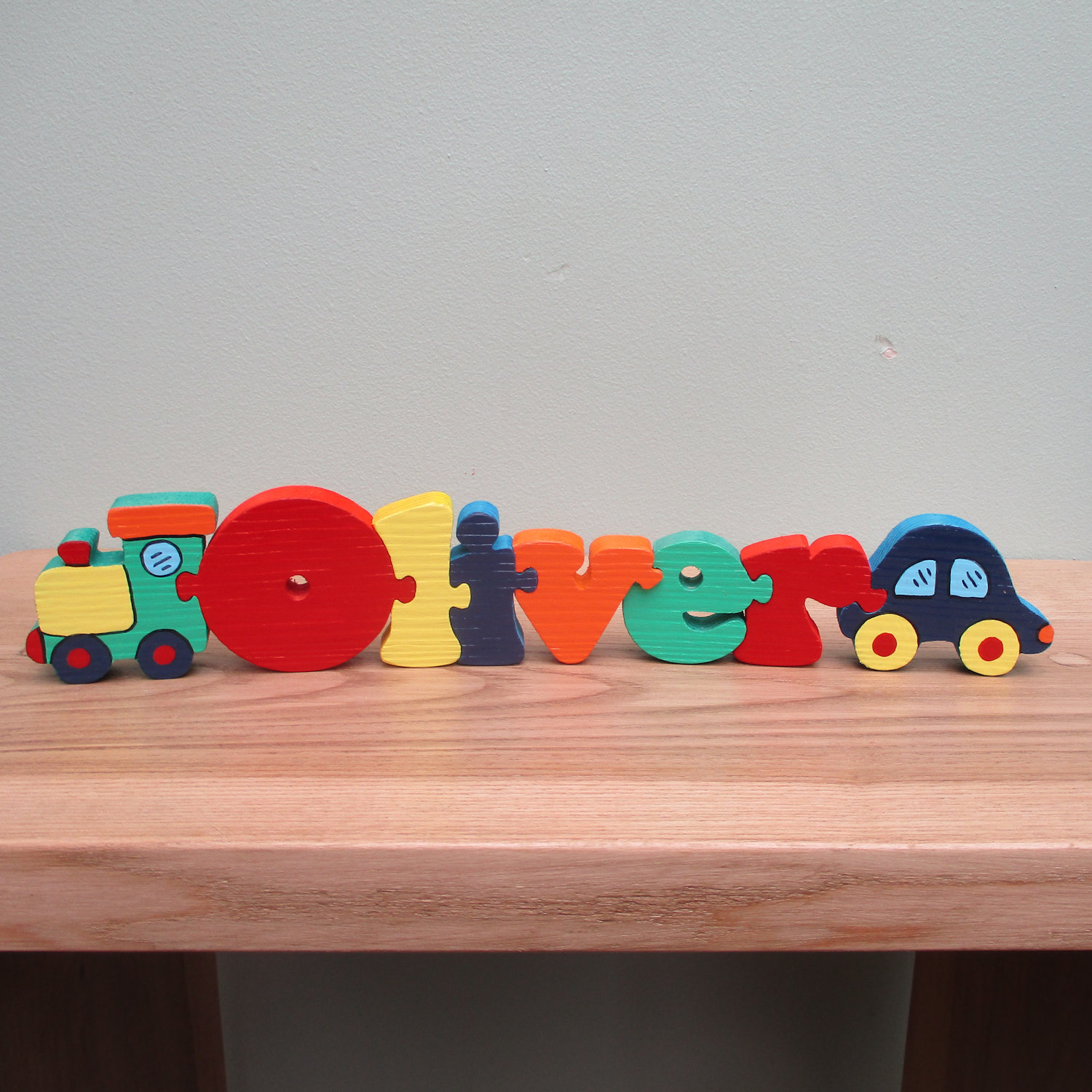 Name Jigsaw with Vehicles