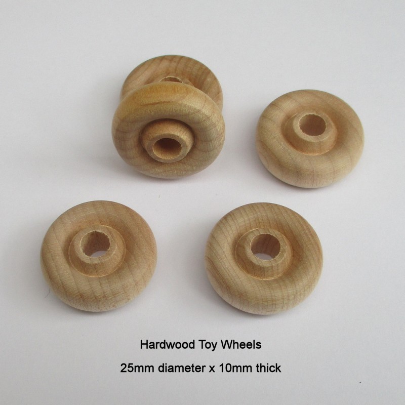 Wooden Toy Wheels