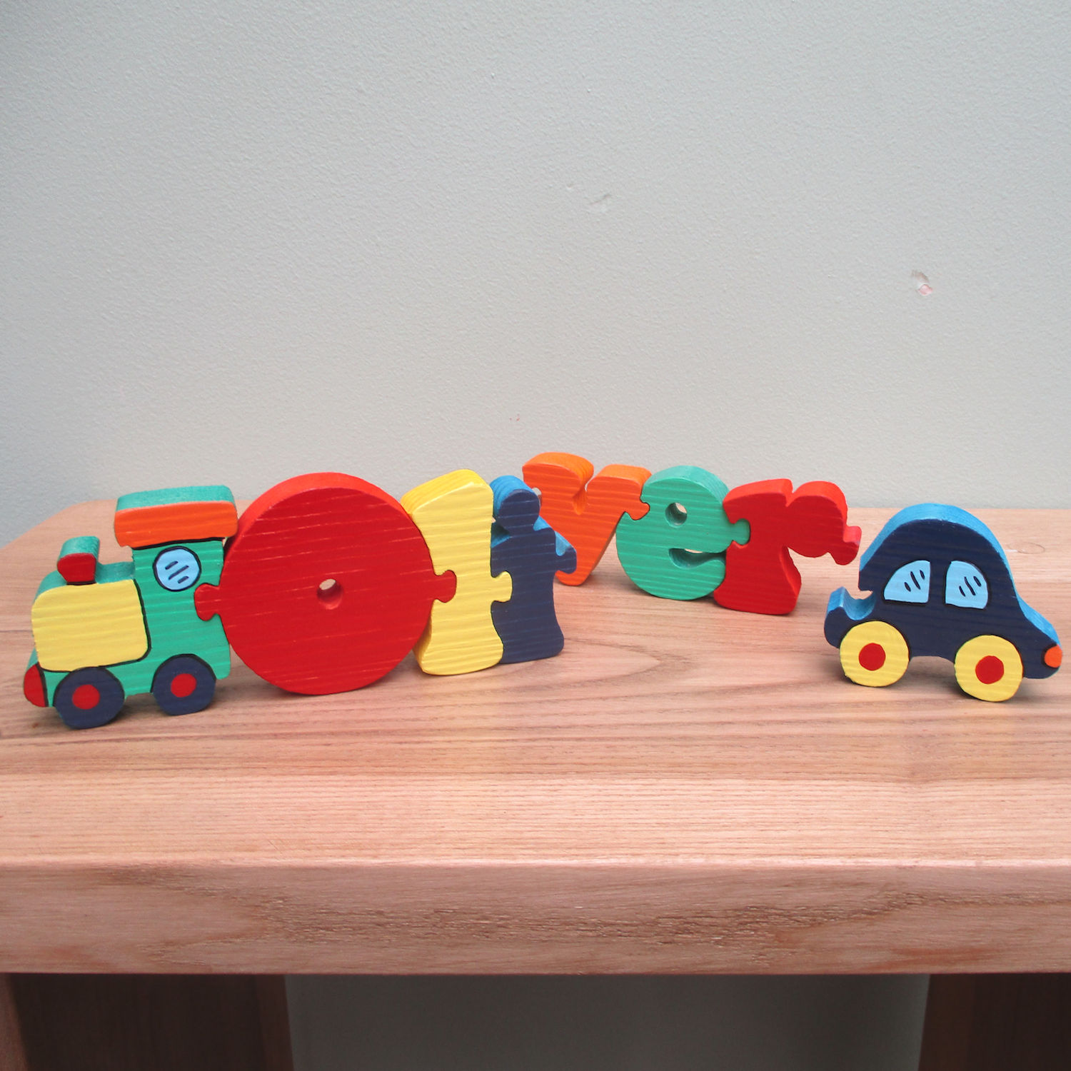 Name Jigsaw with Vehicles