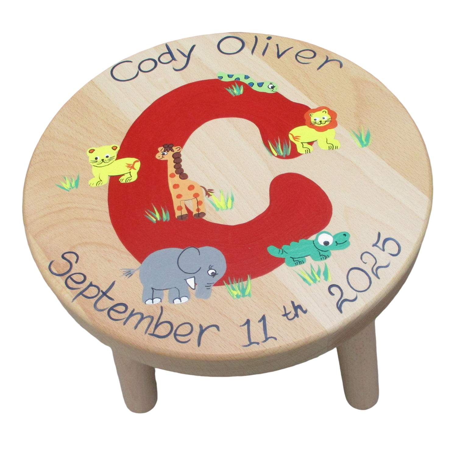 Child's Initial Stool (boy)