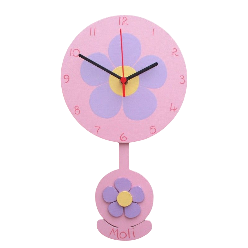 Pastel Coloured Pendulum Clocks