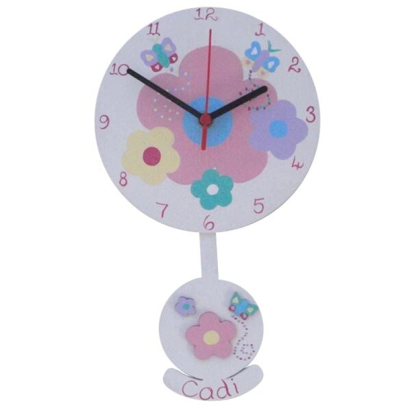 Pastel Coloured Pendulum Clocks
