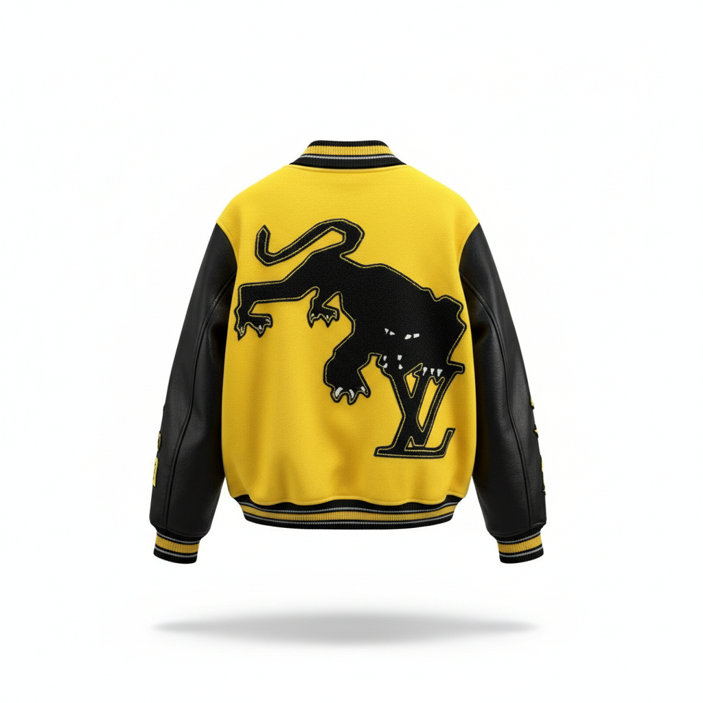 Casaco Varsity Yellow