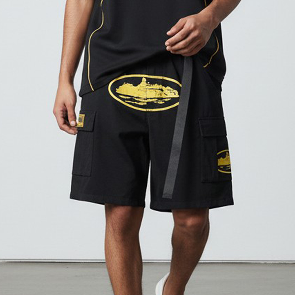 Bermuda Cargo Preta Corteiz