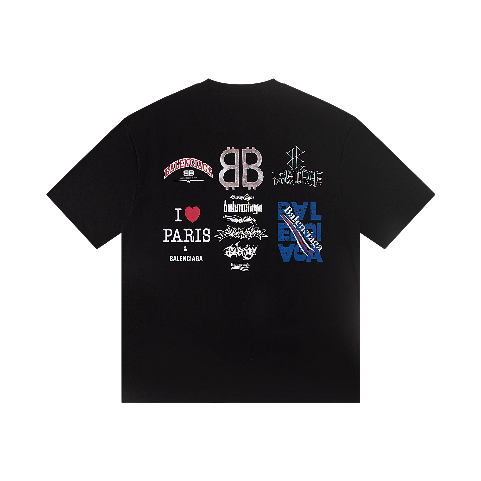 T-Shirt Balenciaga Logotipos