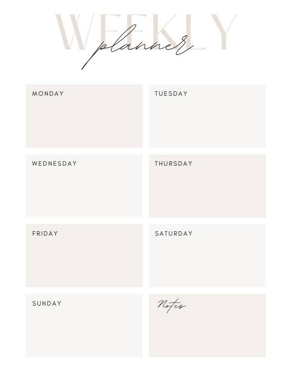 2026 Empowered Woman Planner  (Digital)