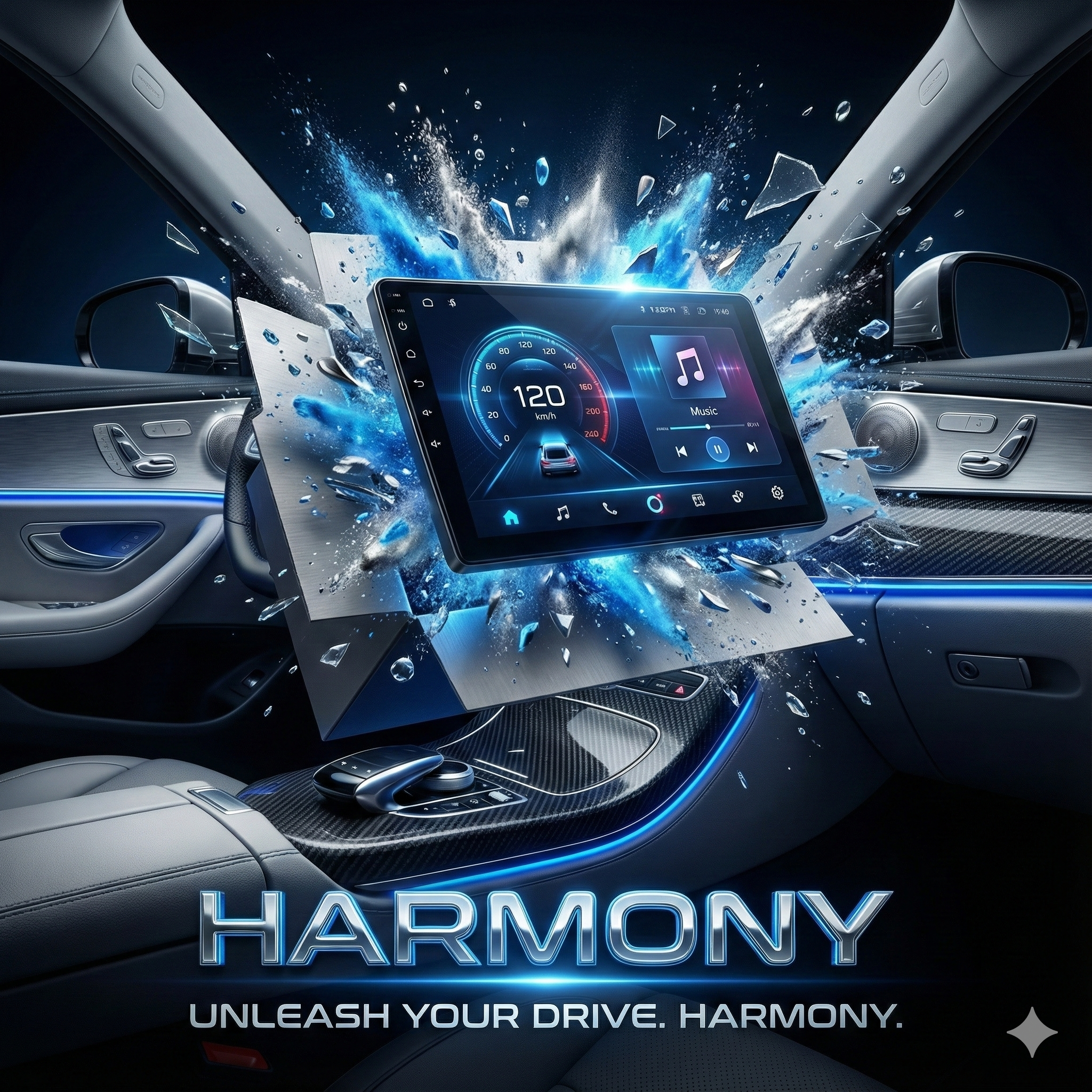 شاشه اندرويد هارمونى