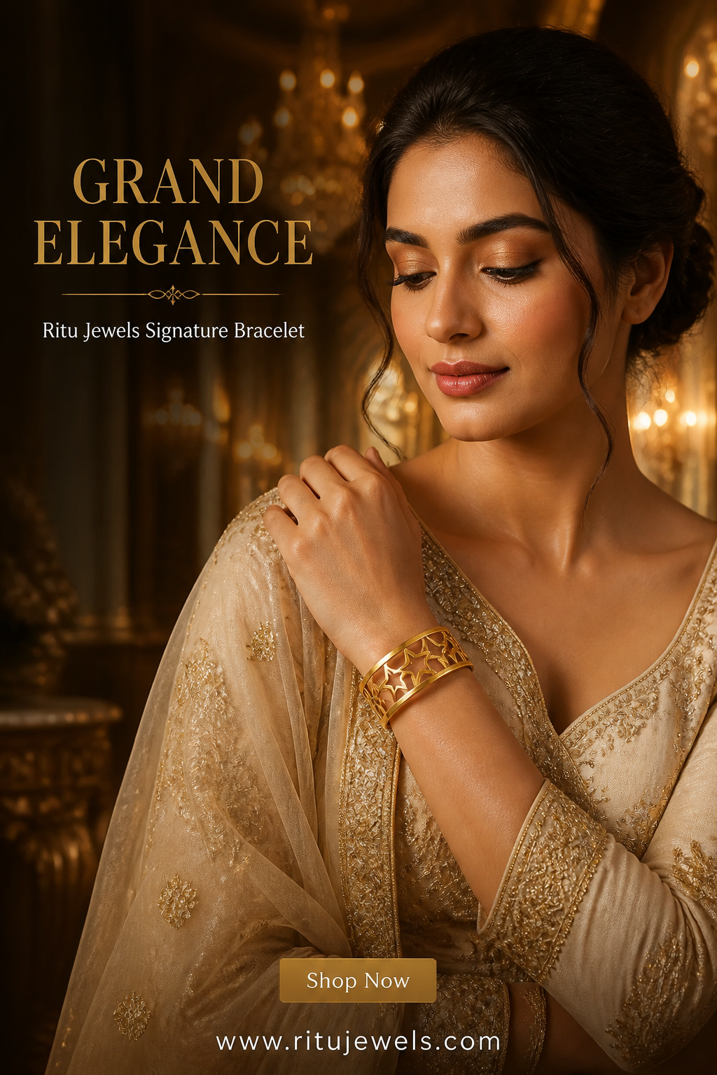 Signature Gold-Plated Bracelet