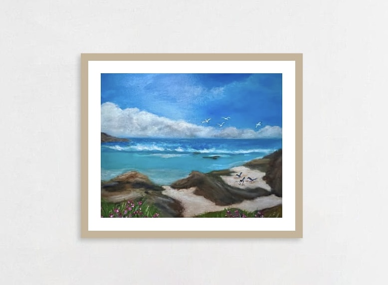 Hyams beach, Jervis Bay A3 PRINT