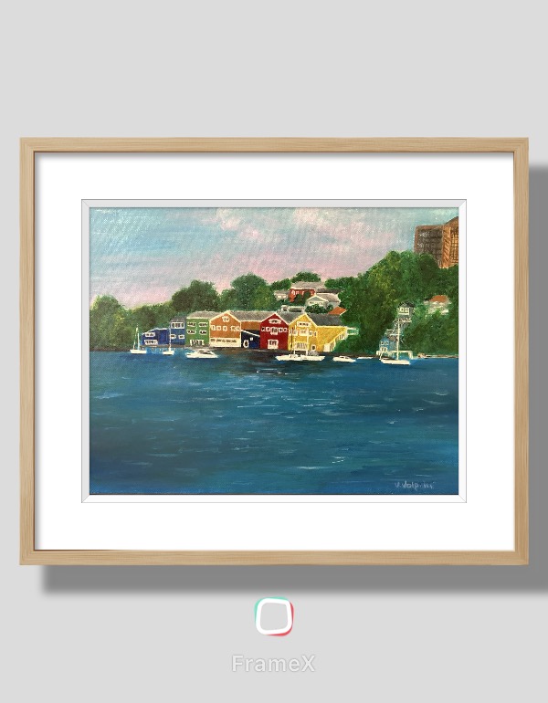 Waterview Wharf Workshops, Balmain A4 / A3 PRINT