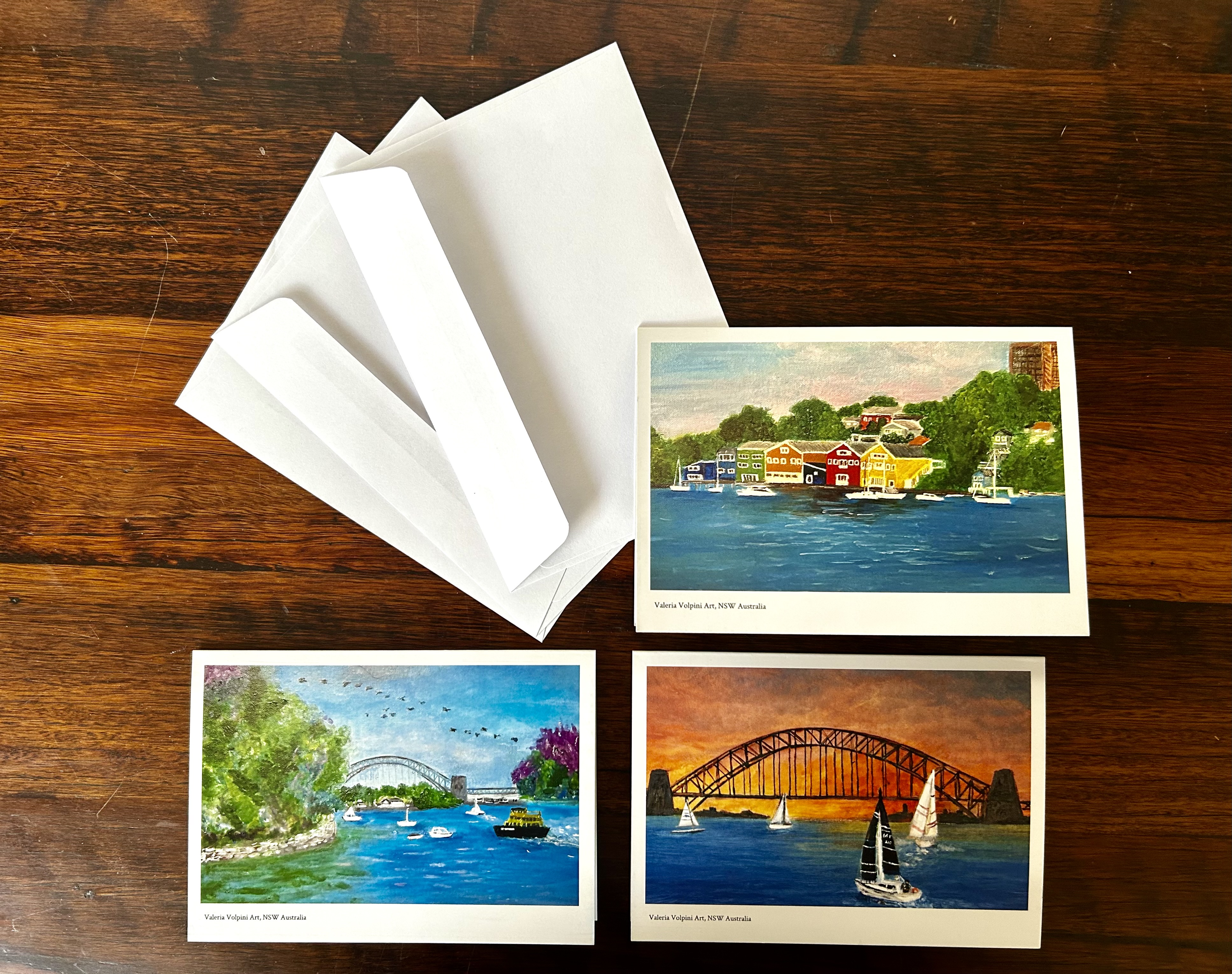 Greeting Cards pack of 3 - HARBOUR