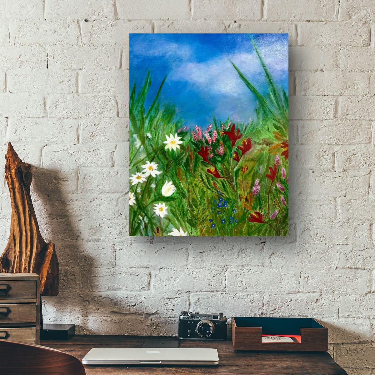 Kangaroo paws and flannel flowers