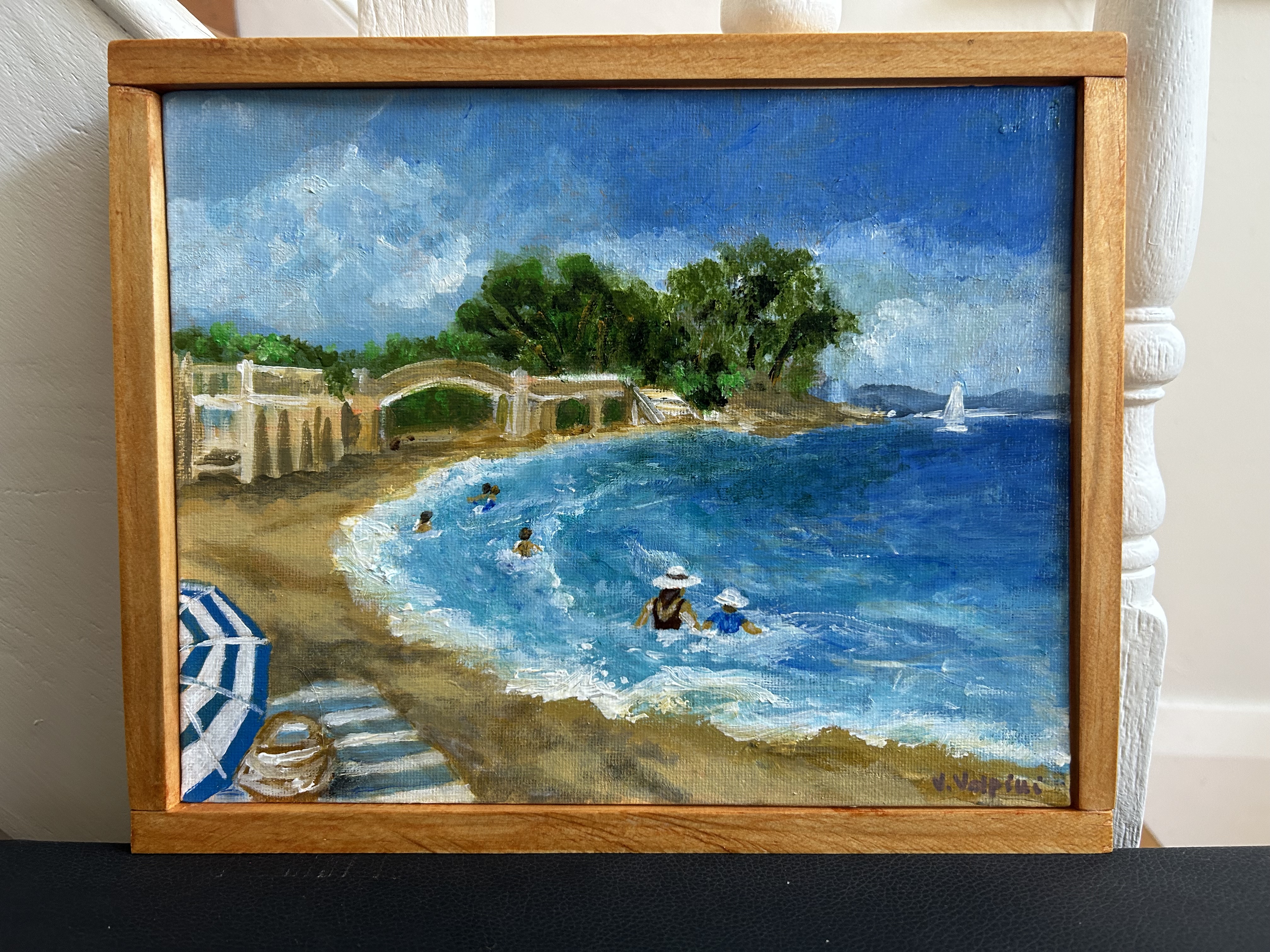 Picnic at Balmoral Beach- framed 