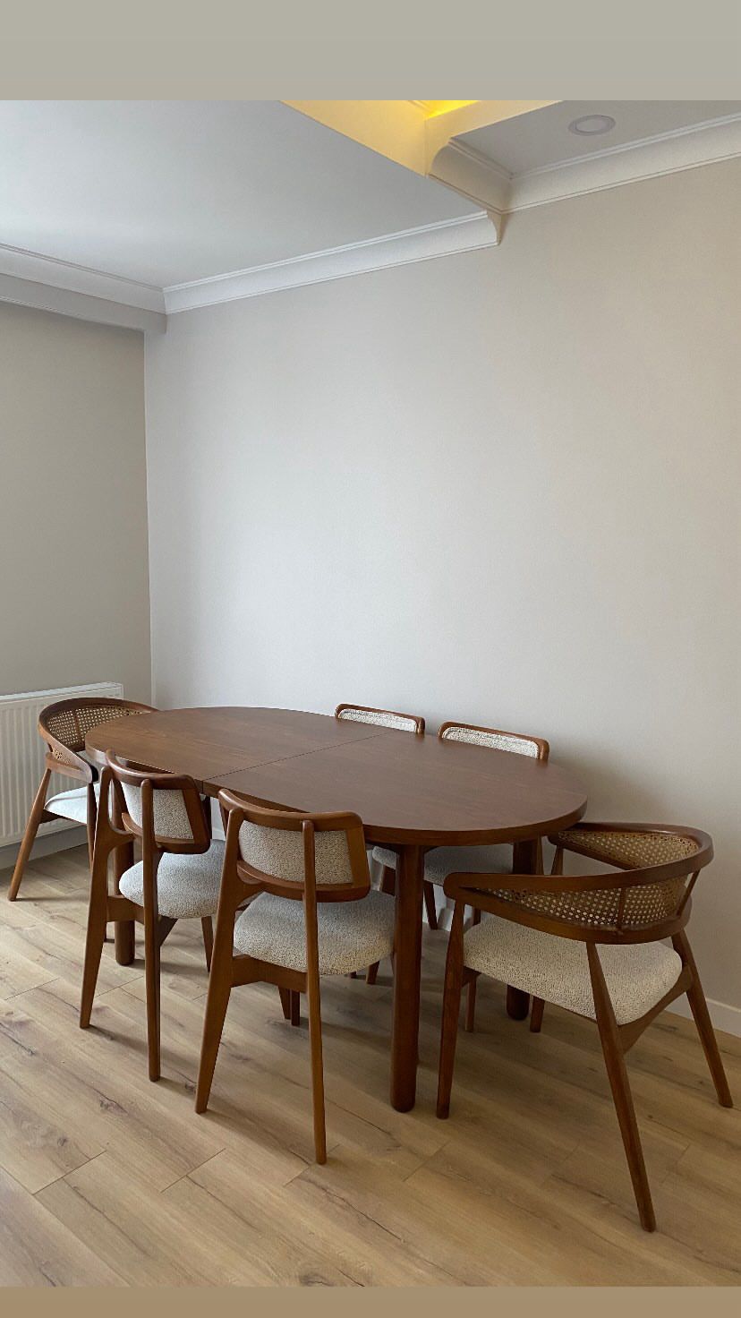 Ahşap Yemek Masası Takımı