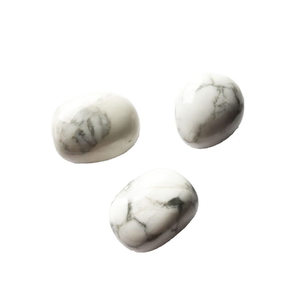 Pierre roulée en howlite