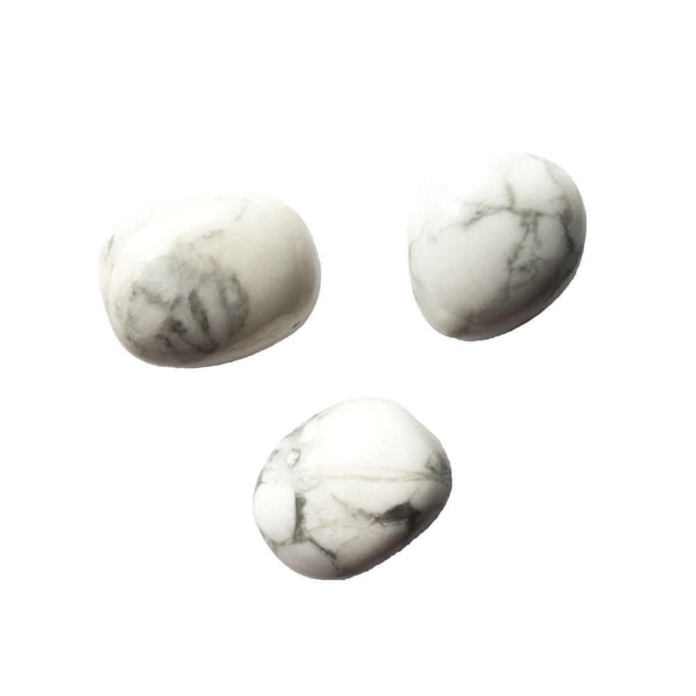 Pierre roulée en howlite