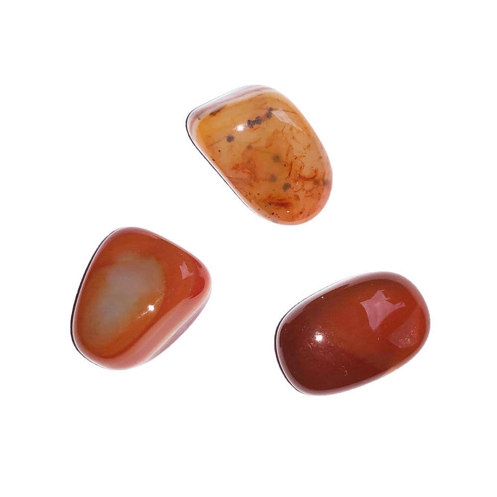 Pierre roulée Cornaline