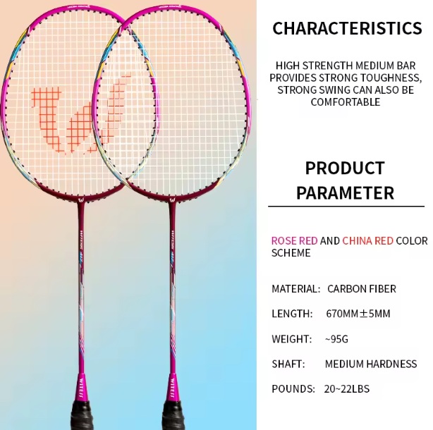 Badminton Racket Set