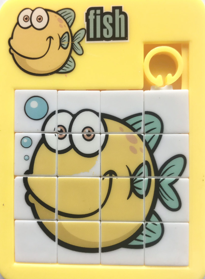 Animal Sliding Puzzle Toy