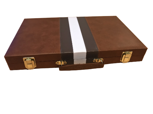 15-Inch Premium Backgammon Set – Portable, Durable & Stylish