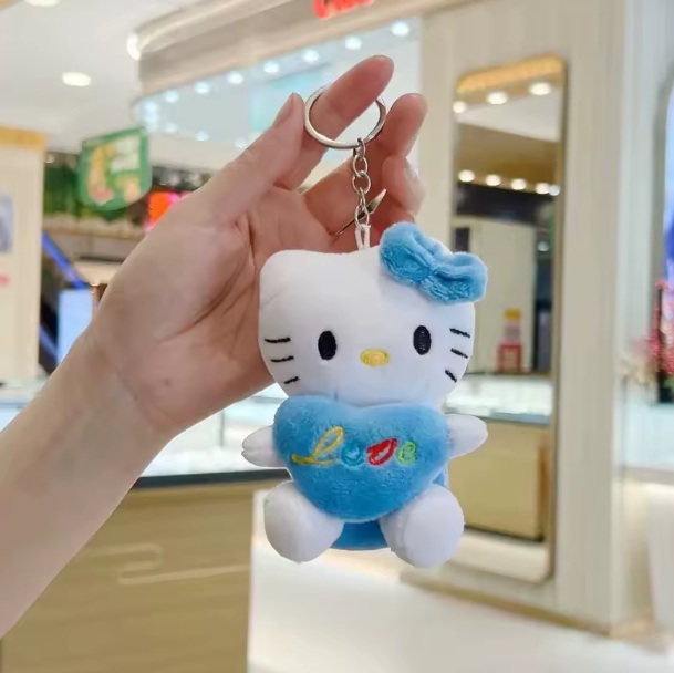 Hello Kitty Plush Keychain